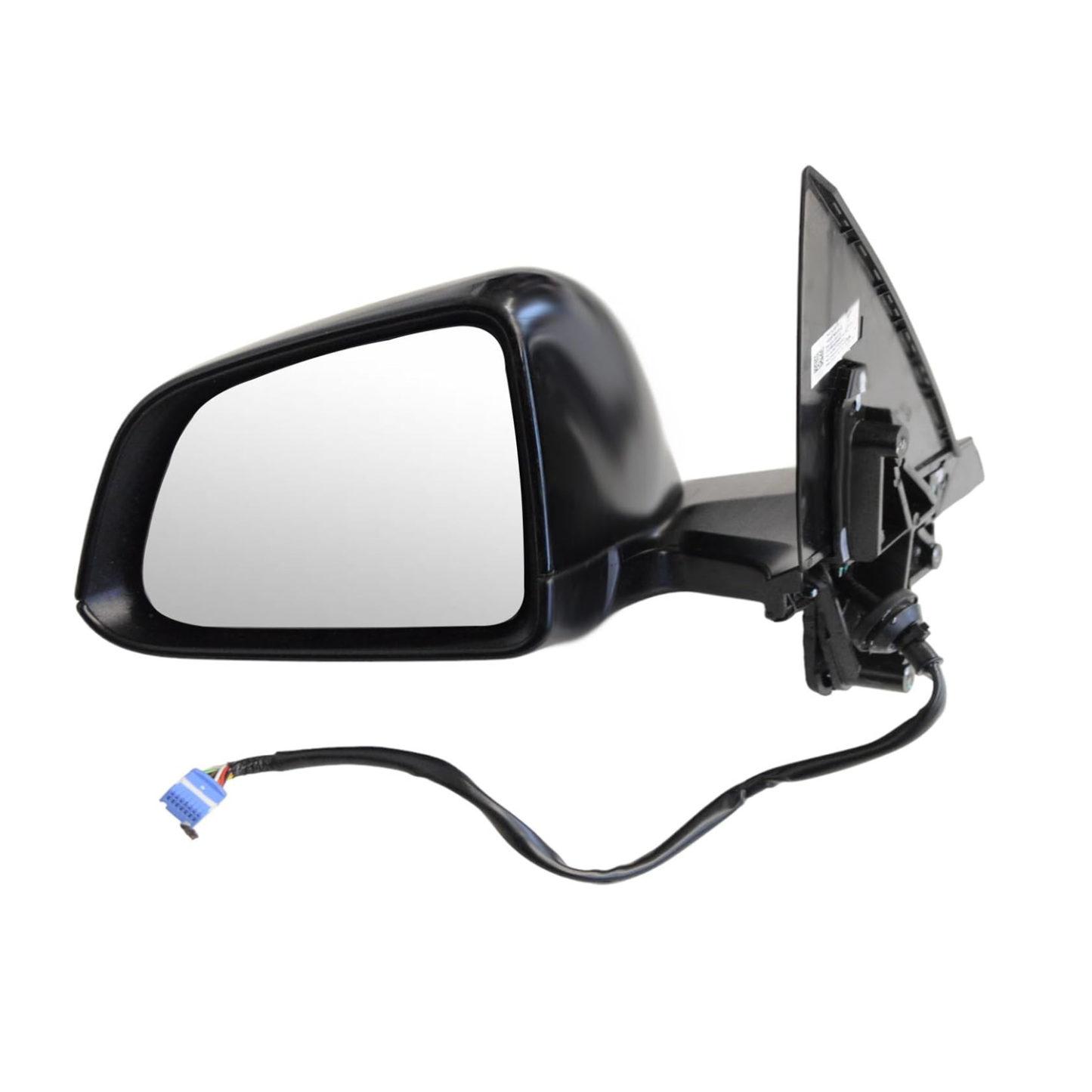 Black Left Driver Side Exterior View Mirror Compatible with Tesla Model Y 2020-2023 with Anti-Glare