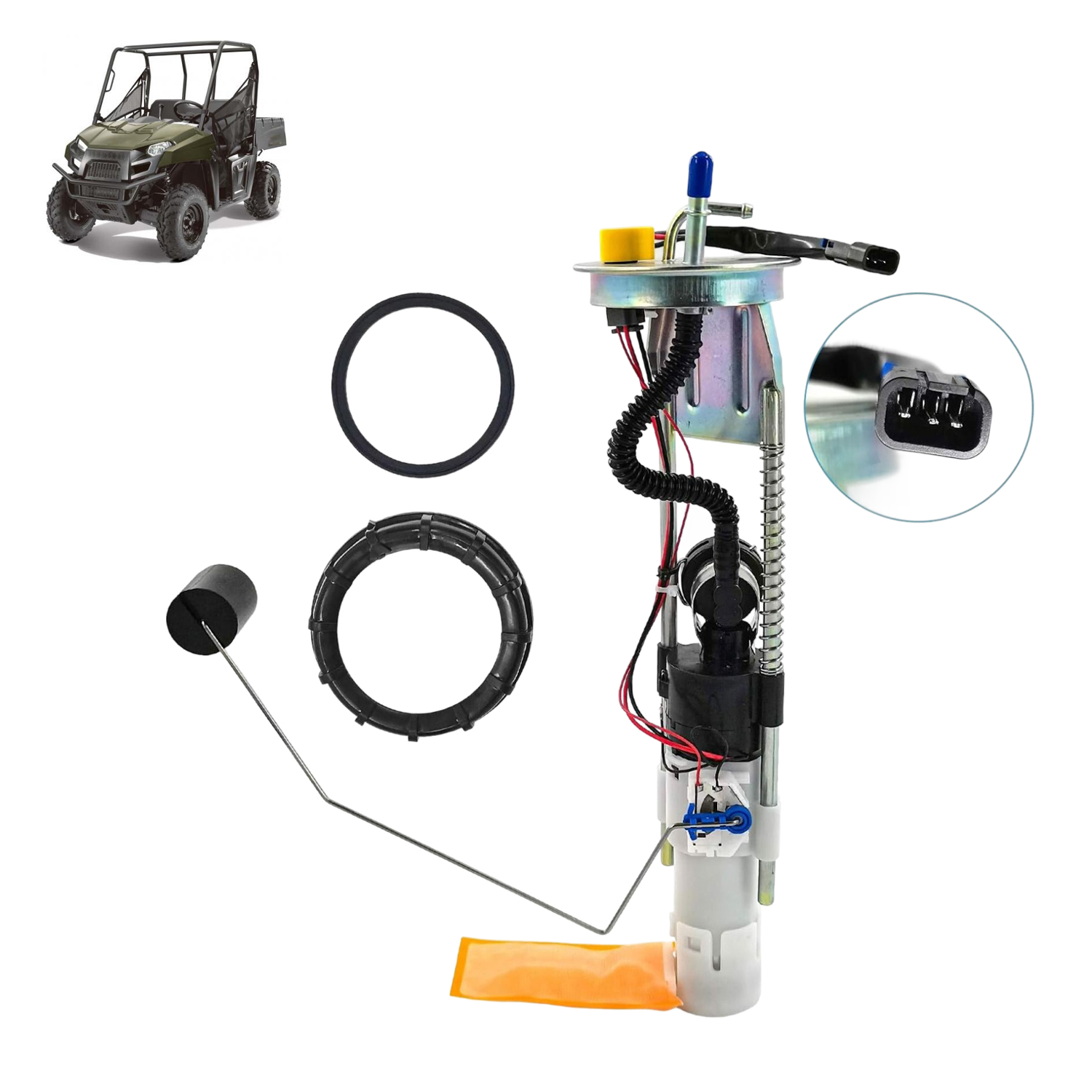 2204306 Fuel Pump Assembly Compatible with Polaris Ranger 500 2009-2013