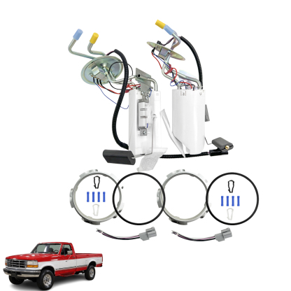 Front & Rear Fuel Pump Assembly Fits 1992-1997 Ford F-150 F-250 F-350 SP2005H SP2007H