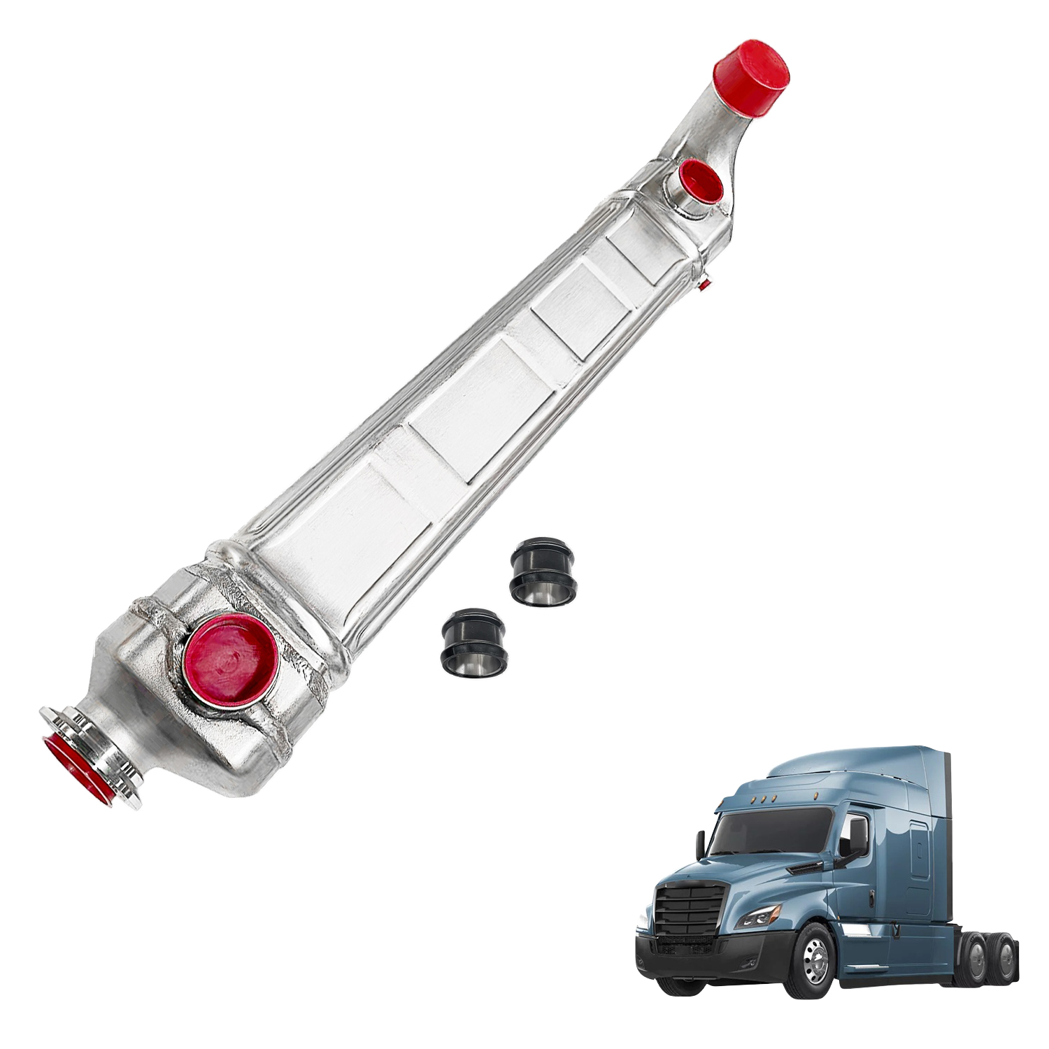 E-G-R Cooler Compatible with Freightliner Truck 2015-2020 Replacement for Detroit DD15 Engine#EA4731400575 