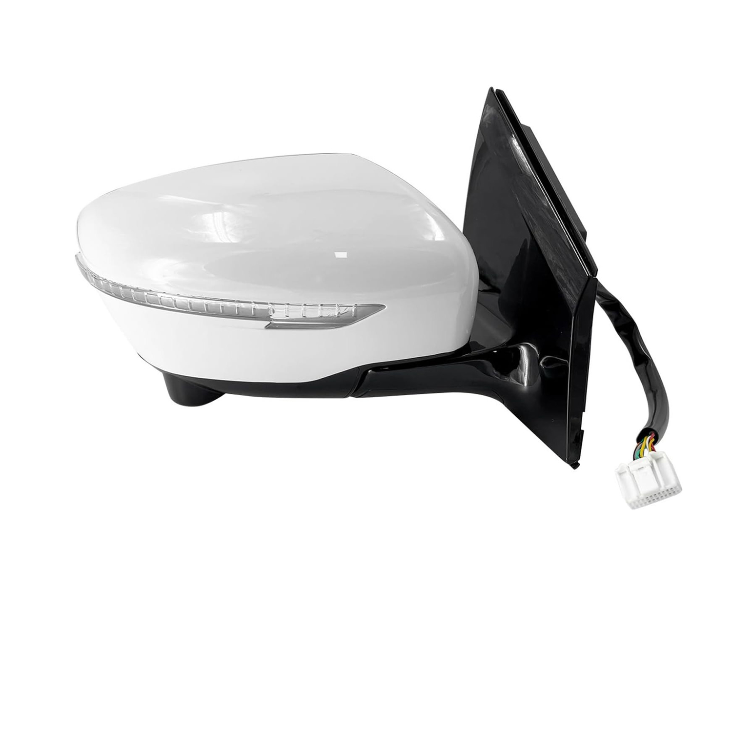 13 Pins Right Passenger Side Door Mirror for Nissan Murano 2.5L 3.5L 2016-2021 w/Camera Power Heated Signal Light Power Folding