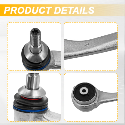 Front Right & Left Lower Forward Control Arm w/Ball Joint Set Fits for BMW X3 2018-2024 with X4 2019-2024