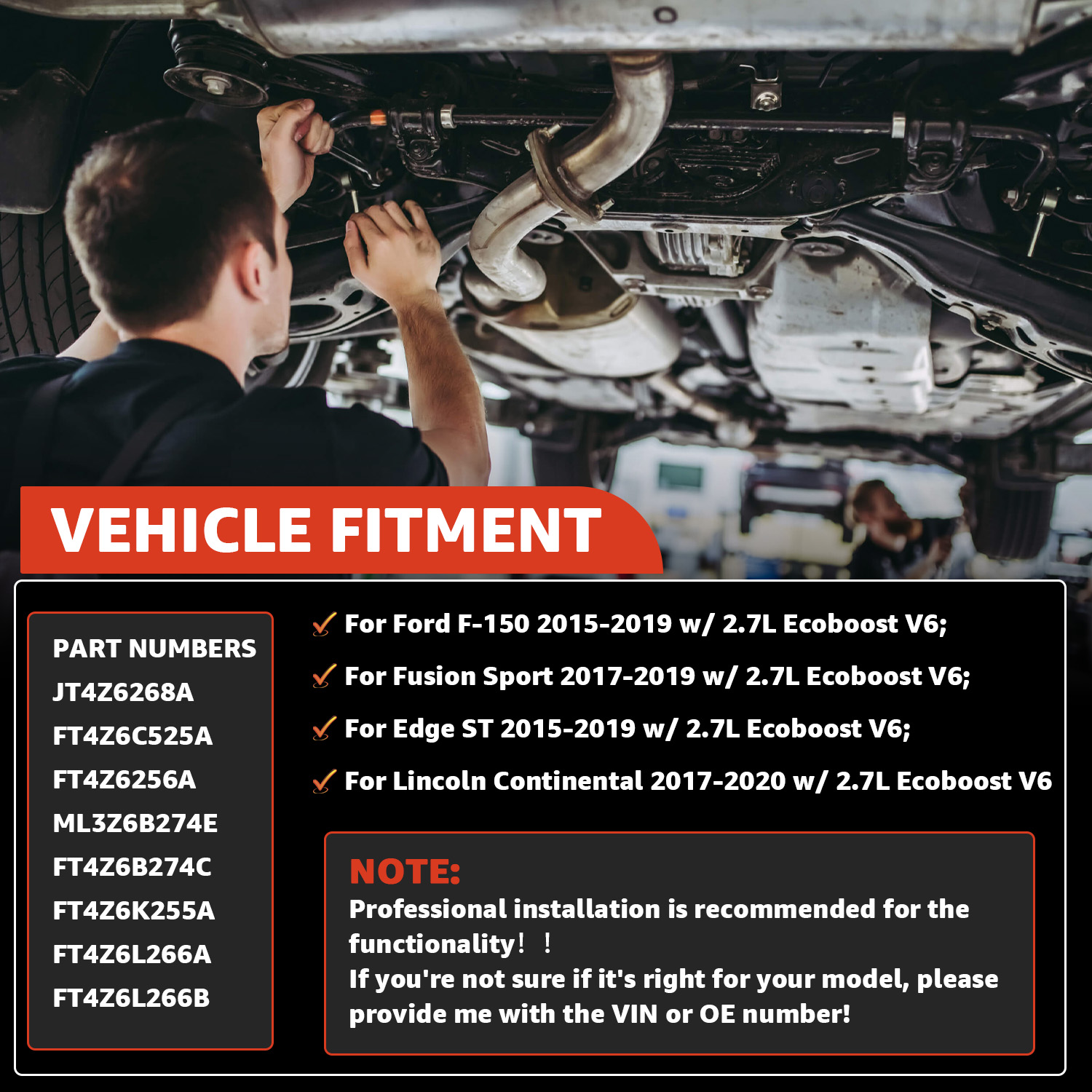 Engine Timing Chain Kit with Chains Guides Tensioners Phasers for Ford F-150 2015-2019; For Fusion Sport 2017-2019