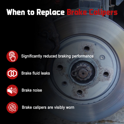 4605C044 Rear Right Electrical Brake Caliper for Mitsubishi Outlander 2.4L 3.0L 2012-2022