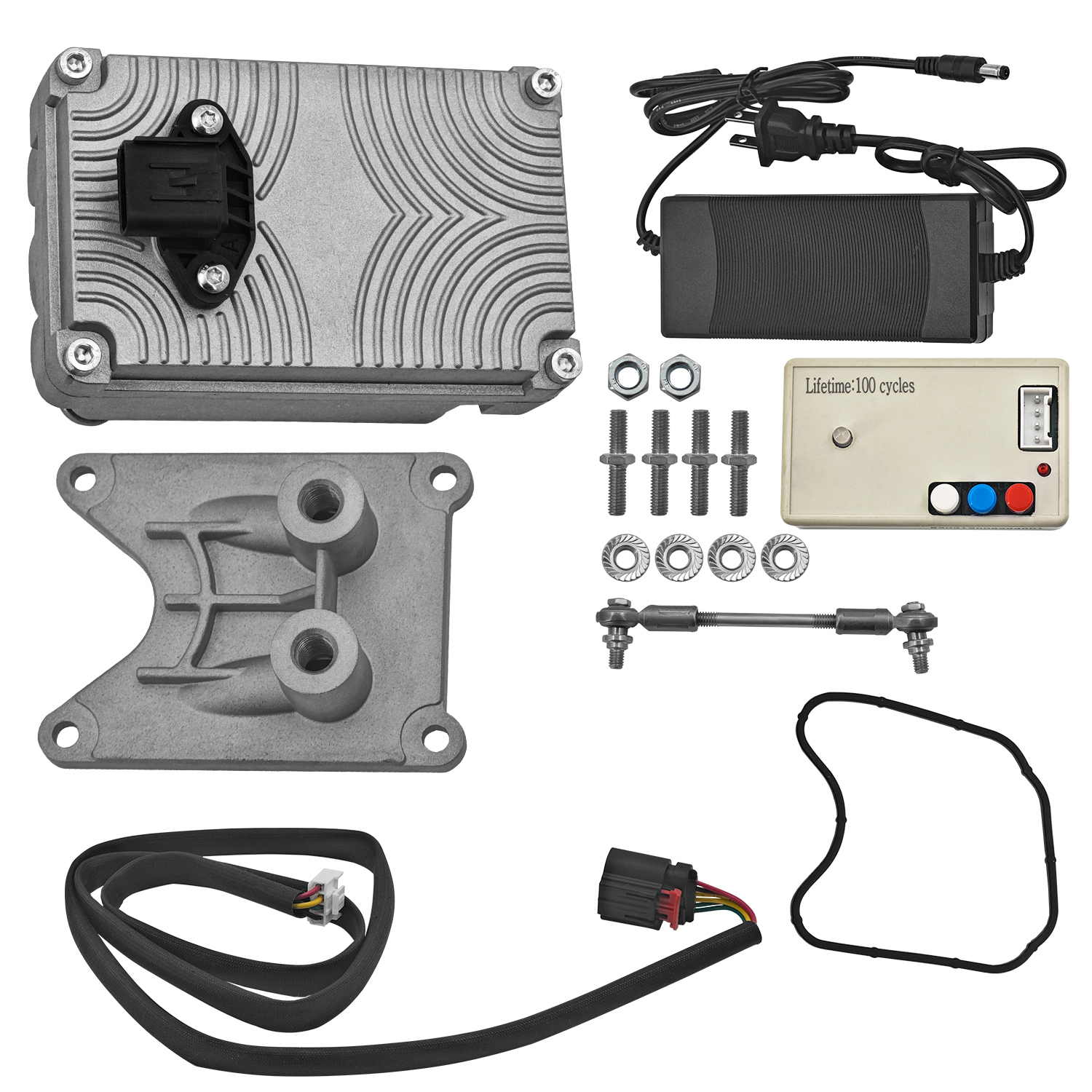 Turbocharger Actuator 12V W/Calibration Box for GMC Sierra Chevy Silverado 2500HD 3500HD Duramax L5P 6.6L 2017-2019