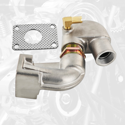 Stainless Steel Exhaust Elbow Kit for Yanmar 1GM 2GM #104214-13521