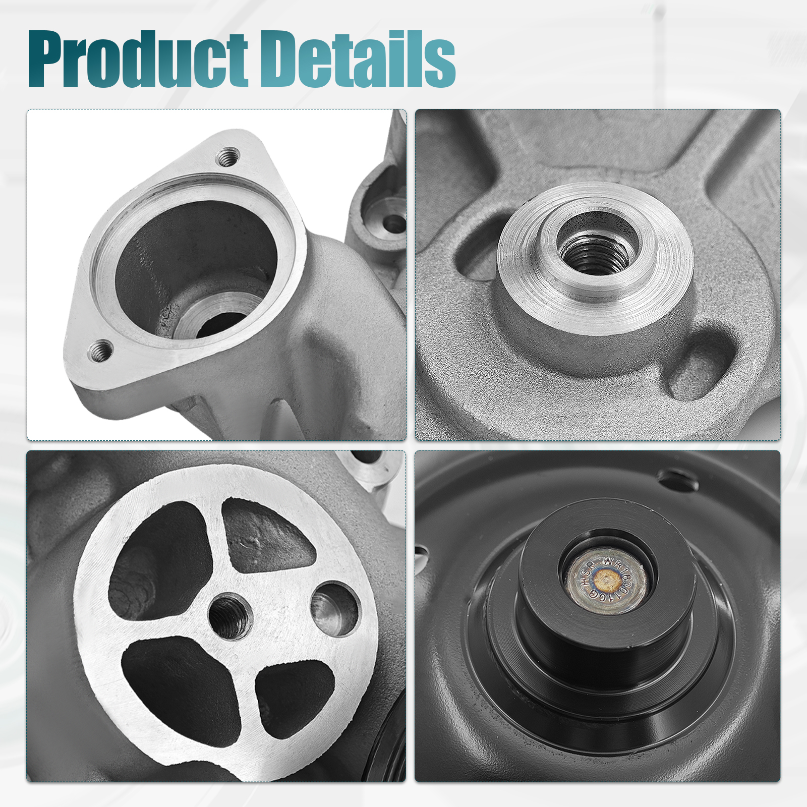 Water Pump Fit for Dodge Charger Challenger 2015-2023 for Ram 1500 2021-2024 for Jeep Grand Cherokee 2018-2021