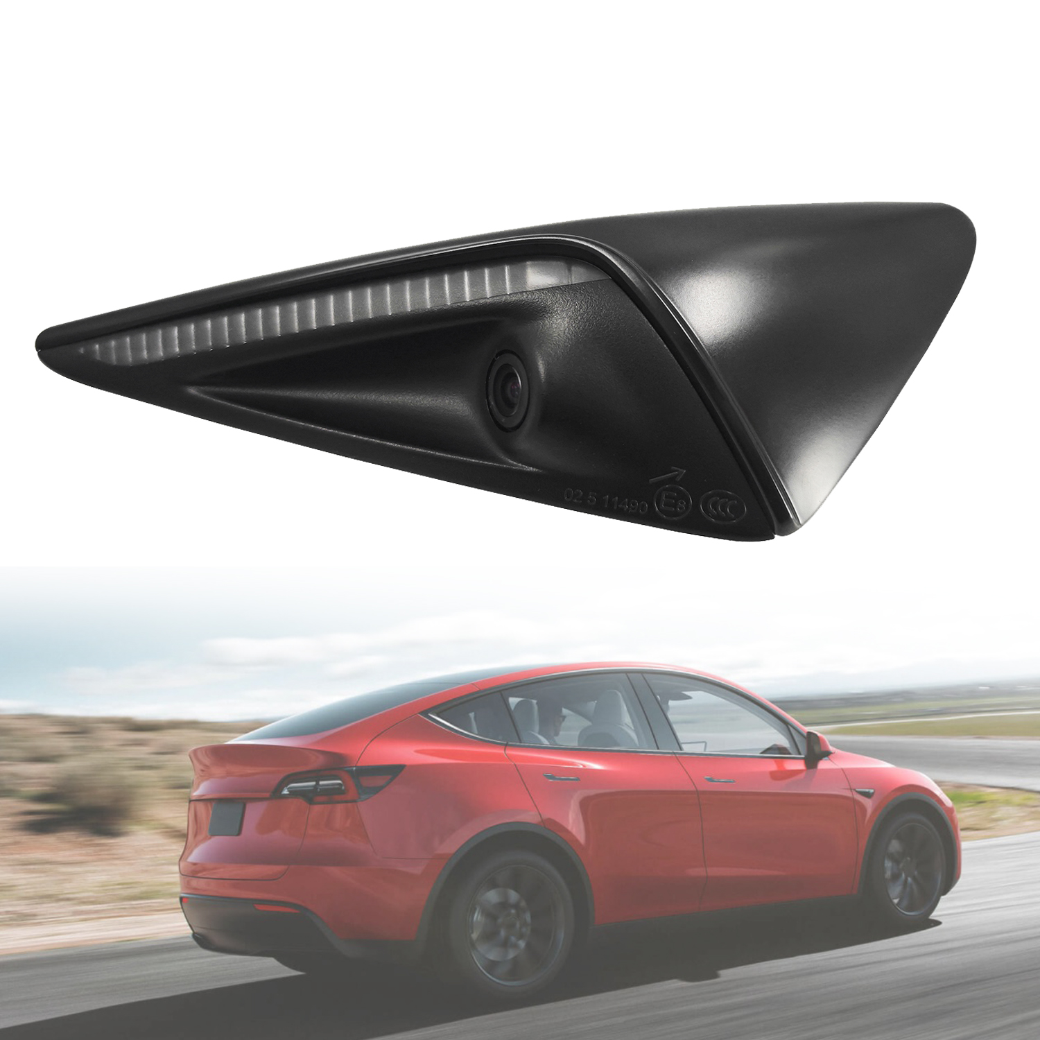 Right Side Repeater Fender Camera Compatible with Tesla Model 3 and Model Y 2021‑2023 