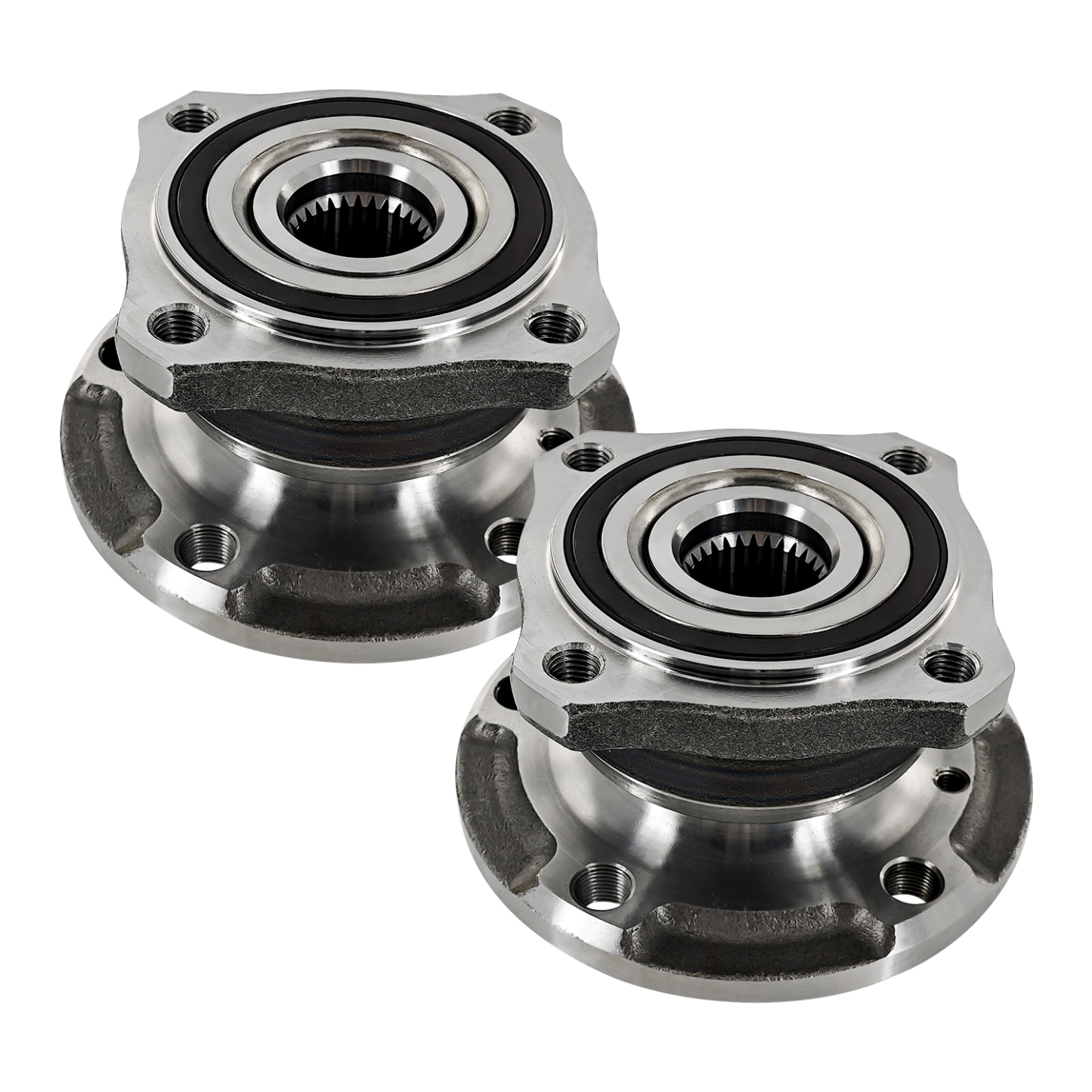 Rear Left & Right Wheel Hub Bearing Assembly Fits for BMW X3 2011-2017, X4 2015-2018, 2.0L 3.0L