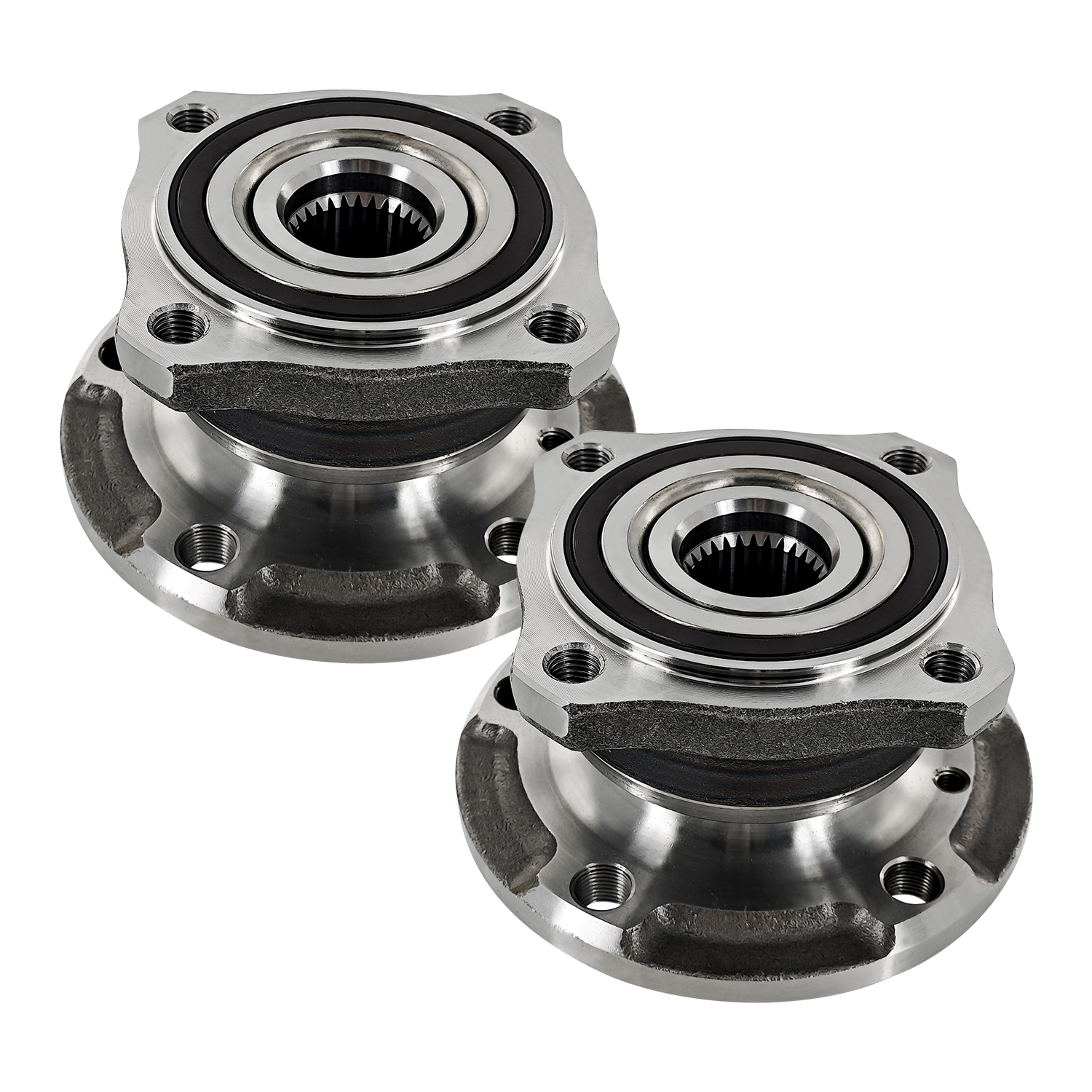 Rear Left & Right Wheel Hub Bearing Assembly Fits for BMW X3 2011-2017, X4 2015-2018, 2.0L 3.0L