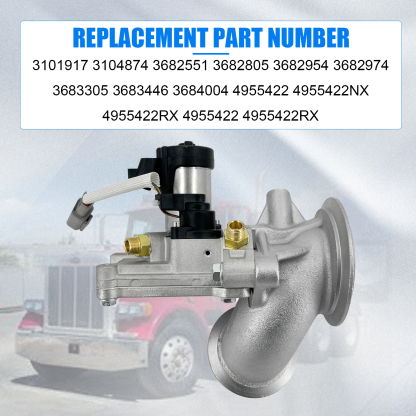 Heavy Duty EGR Valve 3104874 3682805 for ISX 2004-2007 Cummins 12.7L 14.0L 14.9L