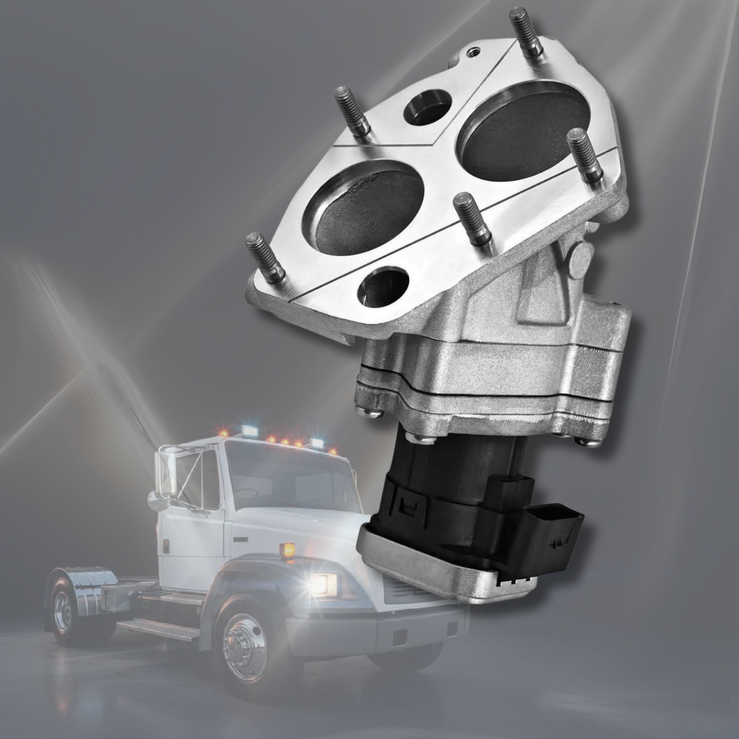Mercedes-Benz EGR Valve for MBE900 MBE902 MBE904 MBE906 6.4L 4.3L Engine, for Freightliner Sterling Thomas Truck