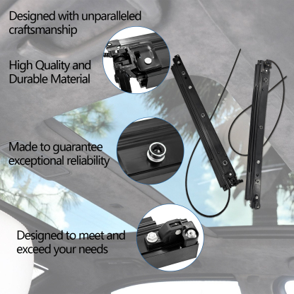 A2227800100 A2227800200 Panoramic Sunroof Sliding Track for Mercedes W222 & S Class AMG 2014-2020 Left+Right