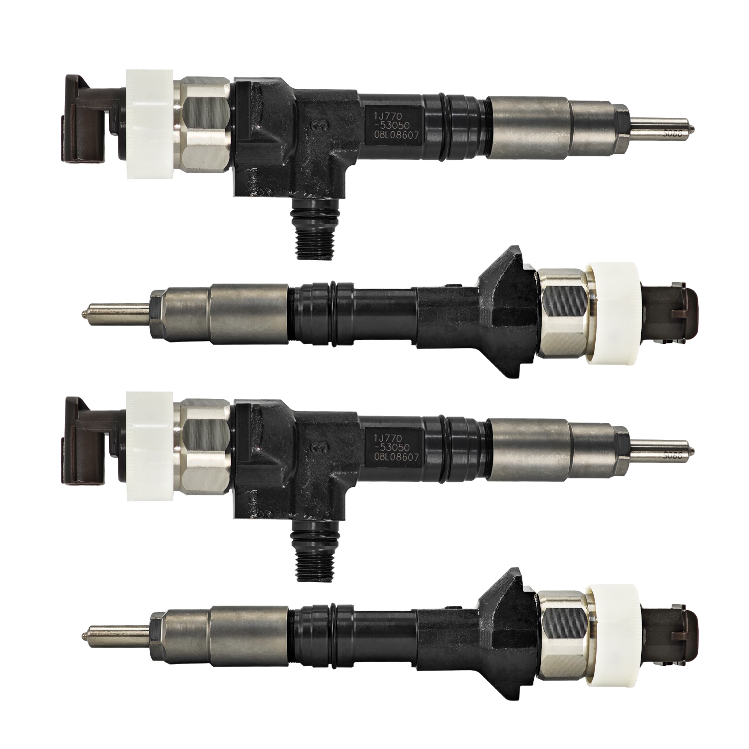 4PCS Fuel Injectors for Caterpillar C3.3B Kubota V3307 Tier 4 #1J770-53051
