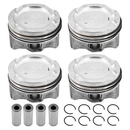 4Pcs Piston Kit with Ring Compatible with Jeep Chreokee Wrangler 2018-2023 2.0T