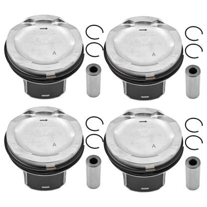 4Pcs Piston Kit with Ring Compatible with Jeep Chreokee Wrangler 2018-2023 2.0T