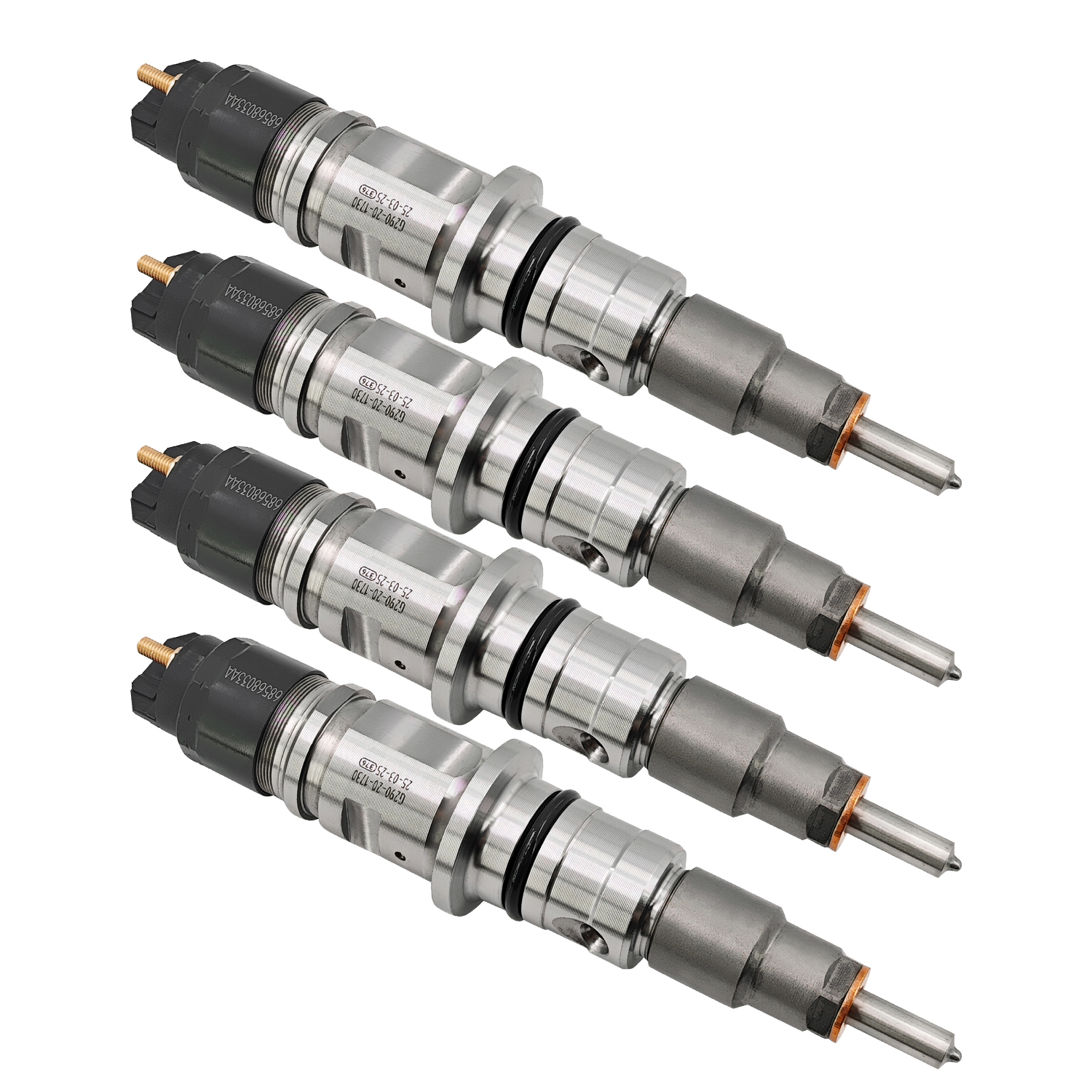 4Pcs Fuel Injector Compatible with Dodge RAM 2500 3500 4500 5500 2022-2023 #68568033AA