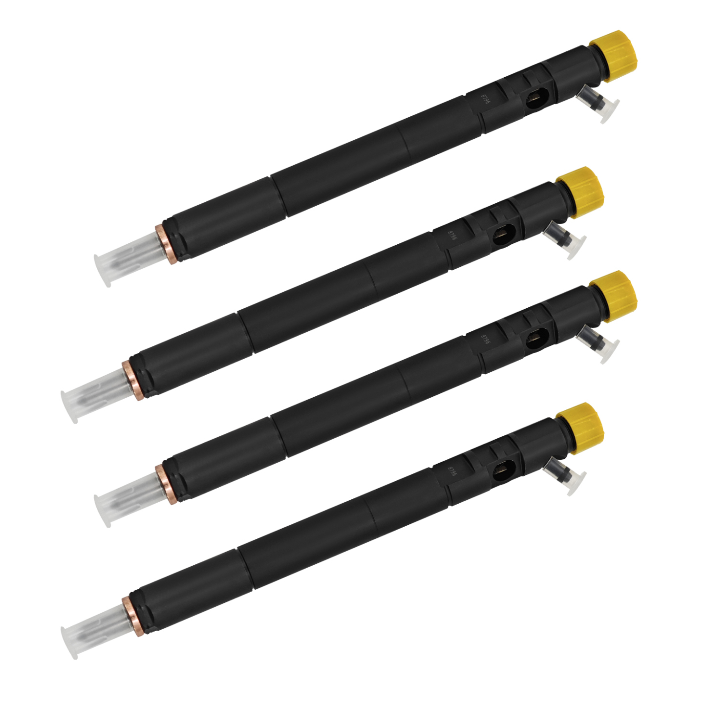 4PCS Diesel Fuel Injector Compatible with Ssangyong Actyon Kyron Rexton EURO III 2.0d