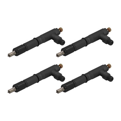 4PCS Fuel Injectors for Yanmar Engine 4TNV98 4TNV98T Loader WA90-3