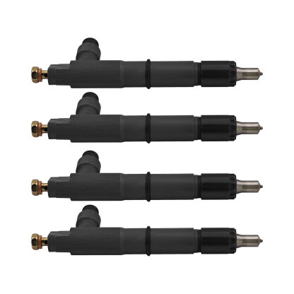 4PCS Fuel Injectors for Yanmar Engine 4TNV98 4TNV98T Loader WA90-3