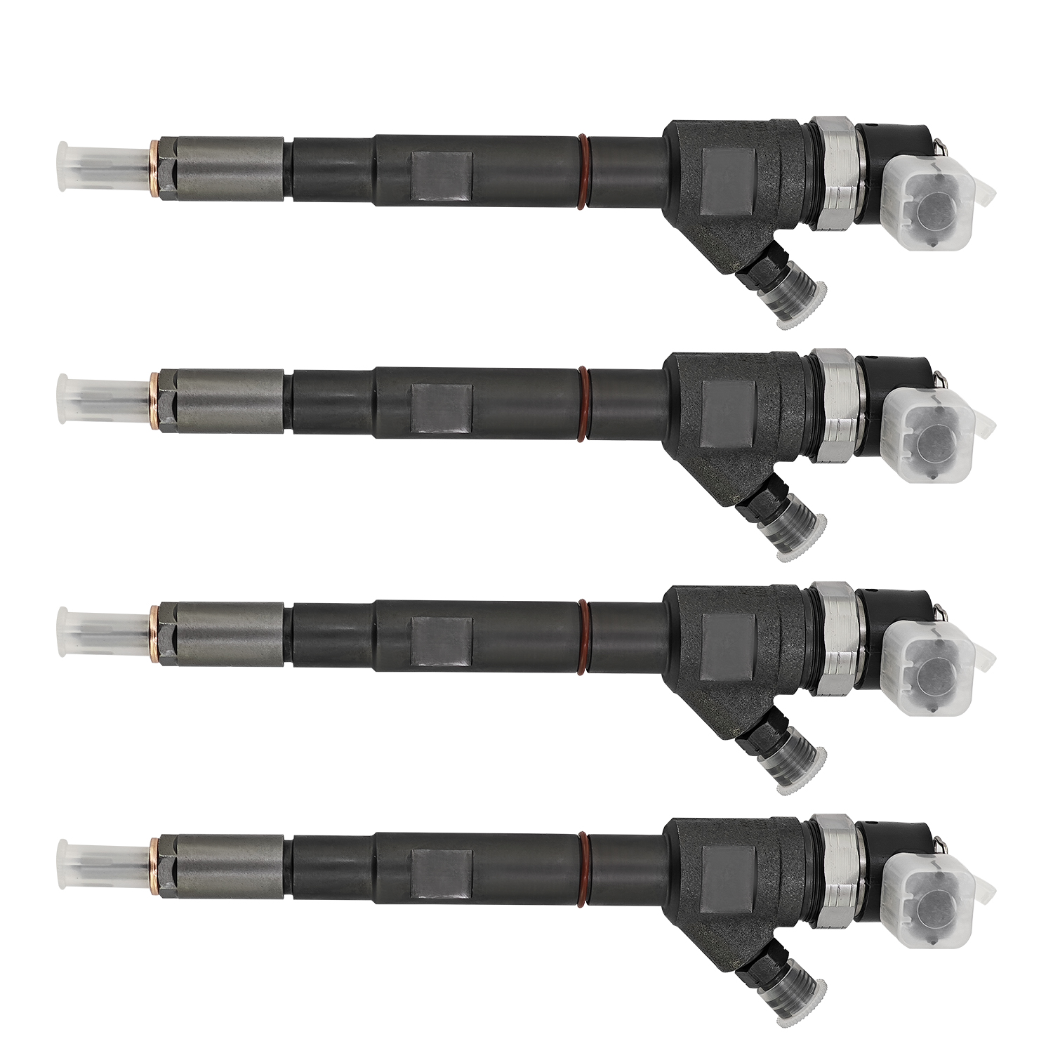 4Pcs Common Rail Fuel Injectors Fits for D4CB Engine 2.5L for Hyundai Sorento 2.5L Diesel 2006-2009