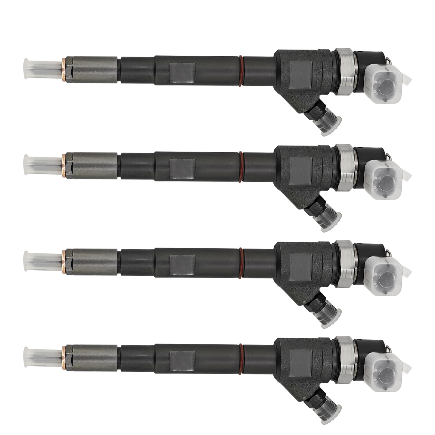 4Pcs Common Rail Fuel Injectors Fits for D4CB Engine 2.5L for Hyundai Sorento 2.5L Diesel 2006-2009