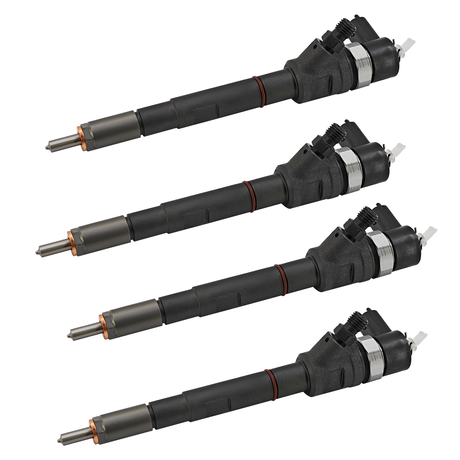 4Pcs Common Rail Fuel Injectors Fits for D4CB Engine 2.5L for Hyundai Sorento 2.5L Diesel 2006-2009