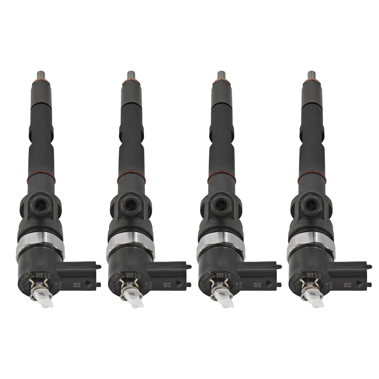 4Pcs Common Rail Fuel Injectors Fits for D4CB Engine 2.5L for Hyundai Sorento 2.5L Diesel 2006-2009