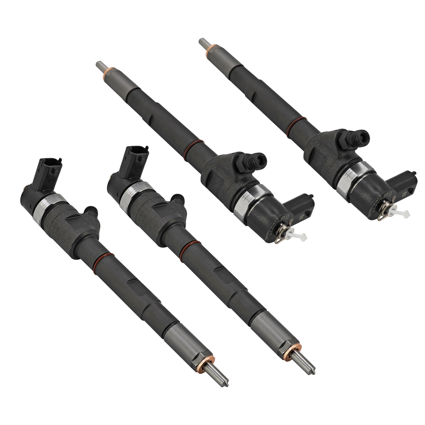 4Pcs Common Rail Fuel Injectors Fits for D4CB Engine 2.5L for Hyundai Sorento 2.5L Diesel 2006-2009