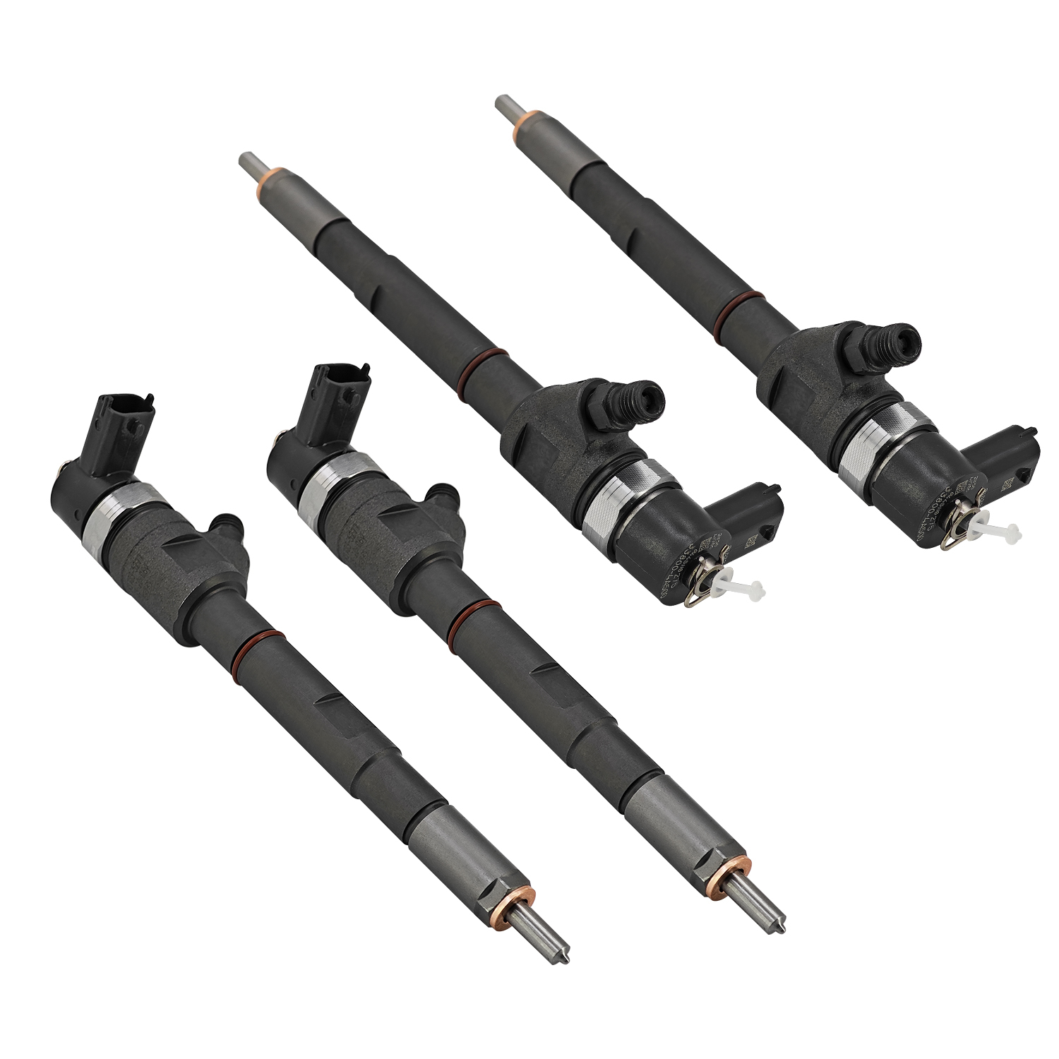 4Pcs Common Rail Fuel Injectors Fits for D4CB Engine 2.5L for Hyundai Sorento 2.5L Diesel 2006-2009