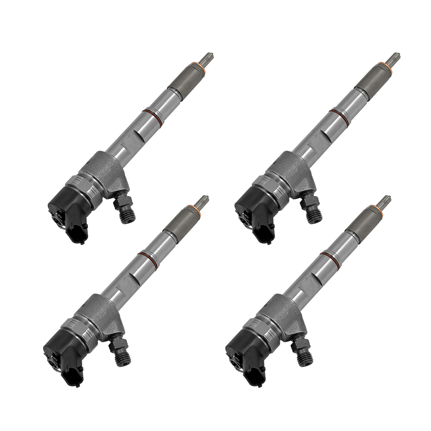 4Pcs Fuel Injector Compatible with New Holland Loader L221 L223 L228 L321 L328 For Case Engine F5HF F5BF
