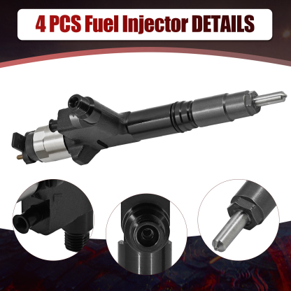 4 PCS Fuel Injectors for John Deere Loader 330P 330G 331P 331G 332G 333P 333G 334P 335P
