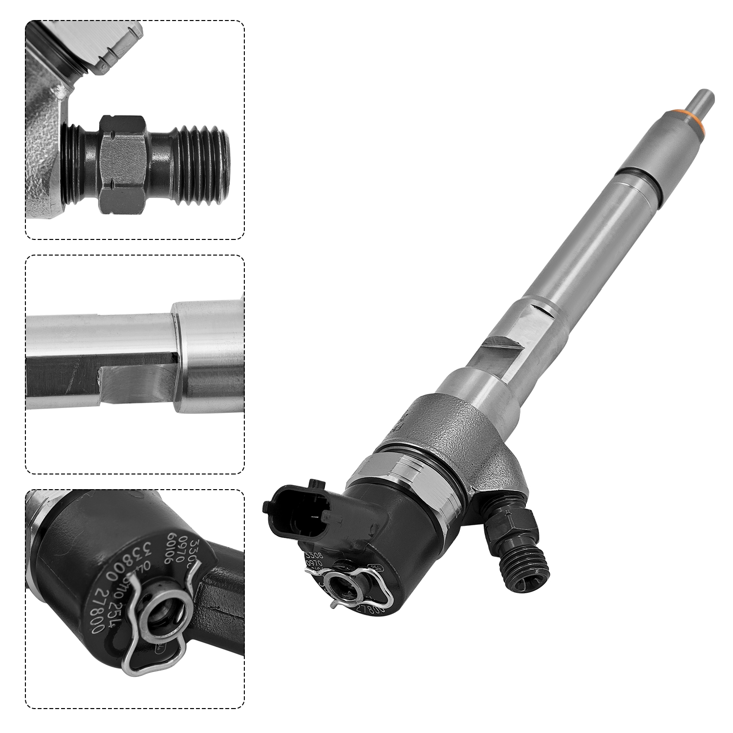 4Pcs Diesel Fuel Injectors Fits for Hyundai Grandeur TG Santa Fe 2.2L for Kia Trajet XG 2.2L VGT-EU Engine