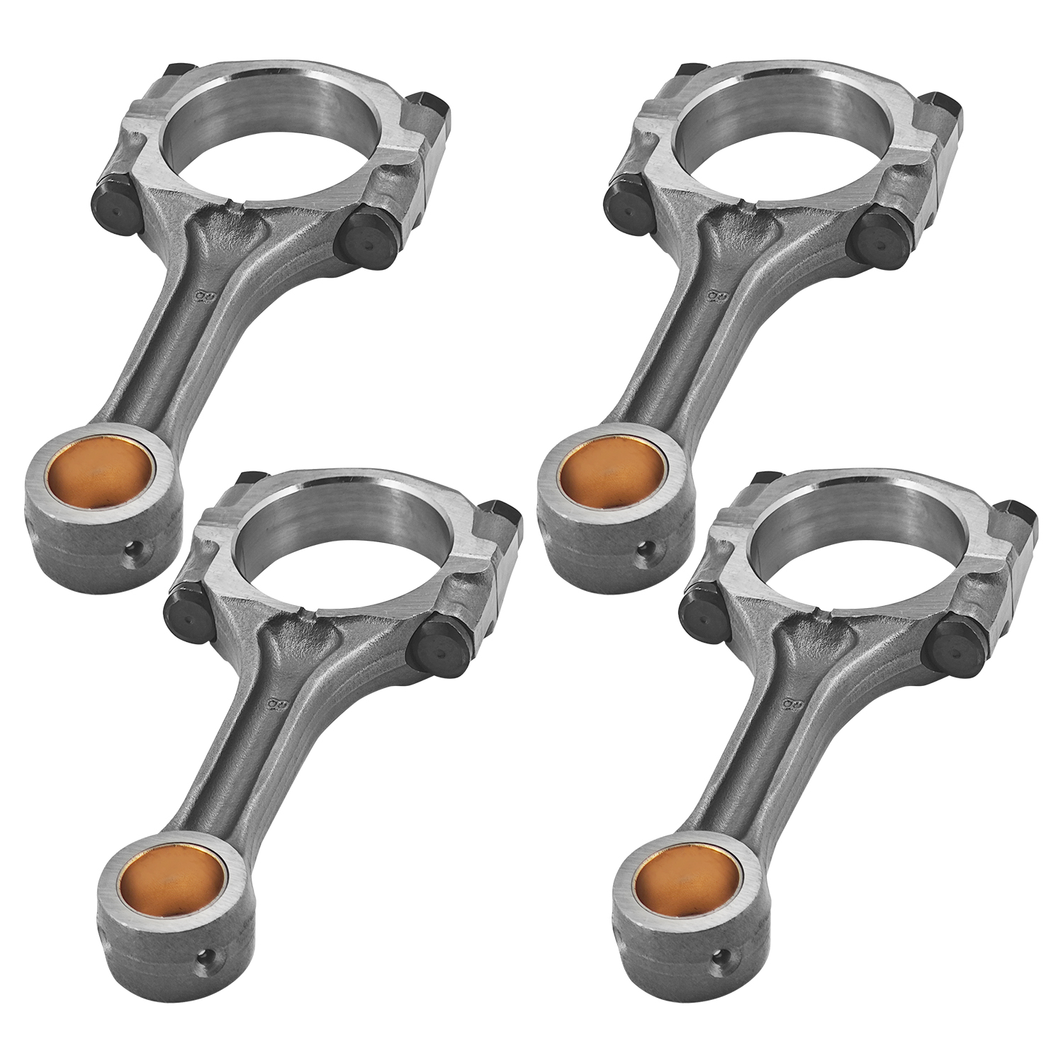 Connecting Rod 4 PCS Compatible with Subaru Legacy Outback Impreza Forester SVX GL XT 1985-2012