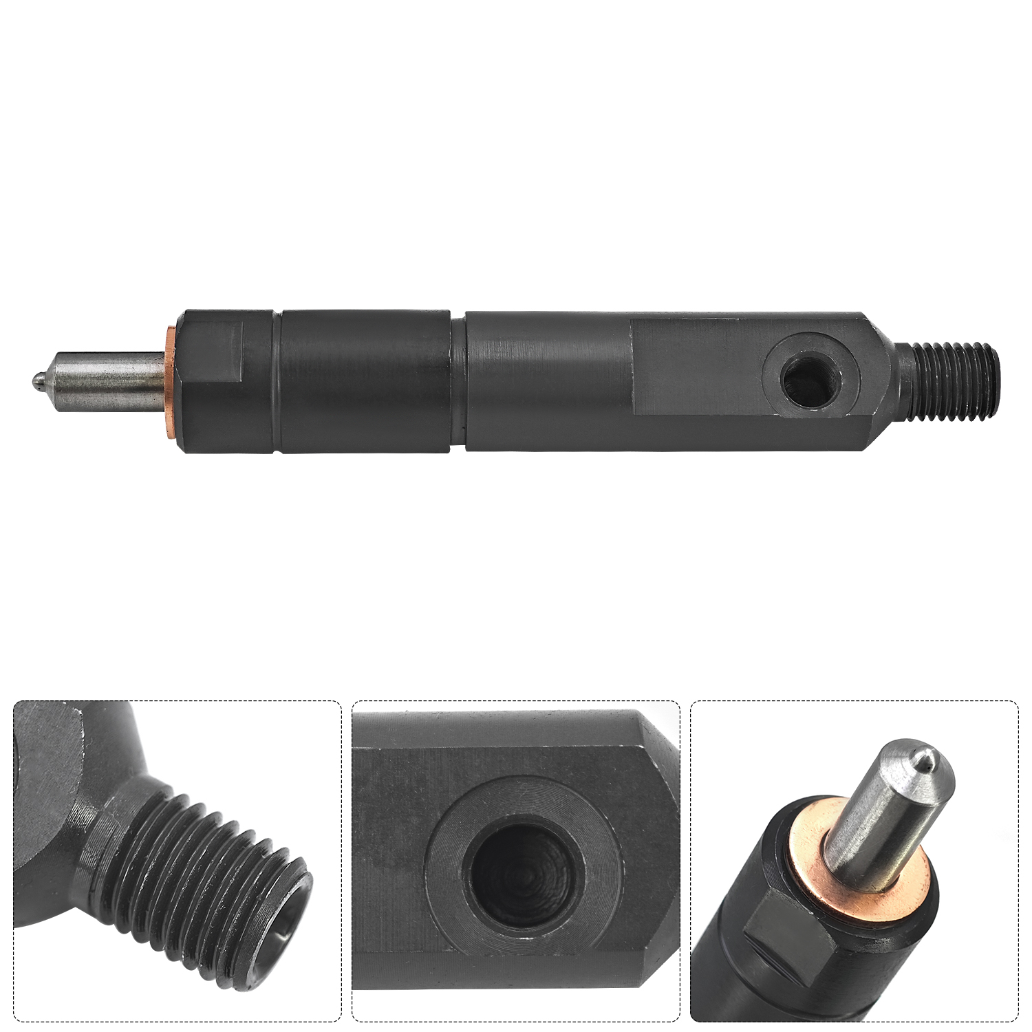 4pcs Fuel Injector Fits for CASE IH Engine D-206 D-246 D-268 Tractor 484 684 695 784 895 995 4210 4230 4240