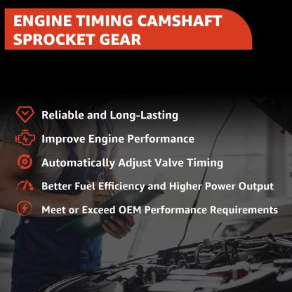 Engine Timing Chain Kit with Chains Guides Tensioners Phasers for Ford F-150 2015-2019; For Fusion Sport 2017-2019