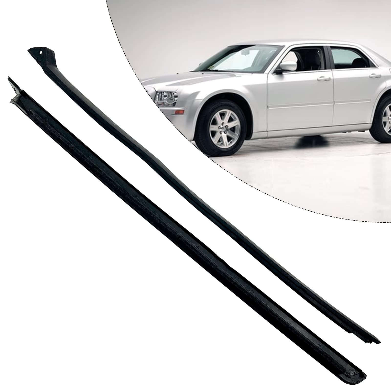 Left Side Windshield Pillar Molding CHRYSLER 300& Dodge CHARGER&MAGNUM