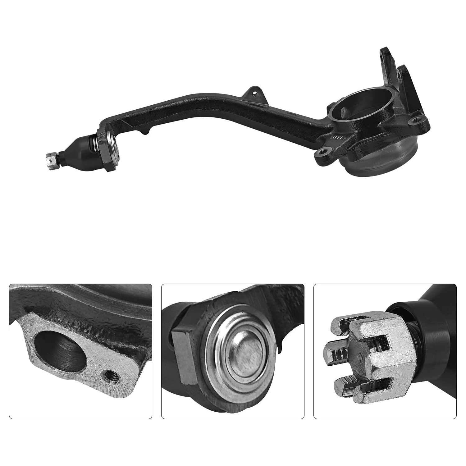 Front Right Passenger Side Steering Knuckle Spindle Fits for Toyota Tundra 2004-2006 Toyota Sequoia 2004-2007