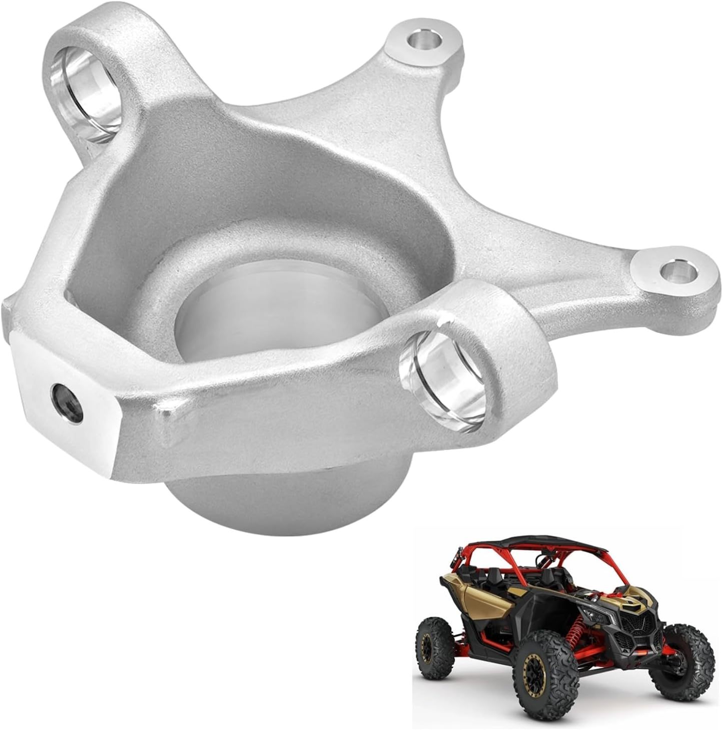Rear Knuckle Spindle Replacement for Can Am Maverick X3 R RR 2017-2020 (Right Passenger Side)