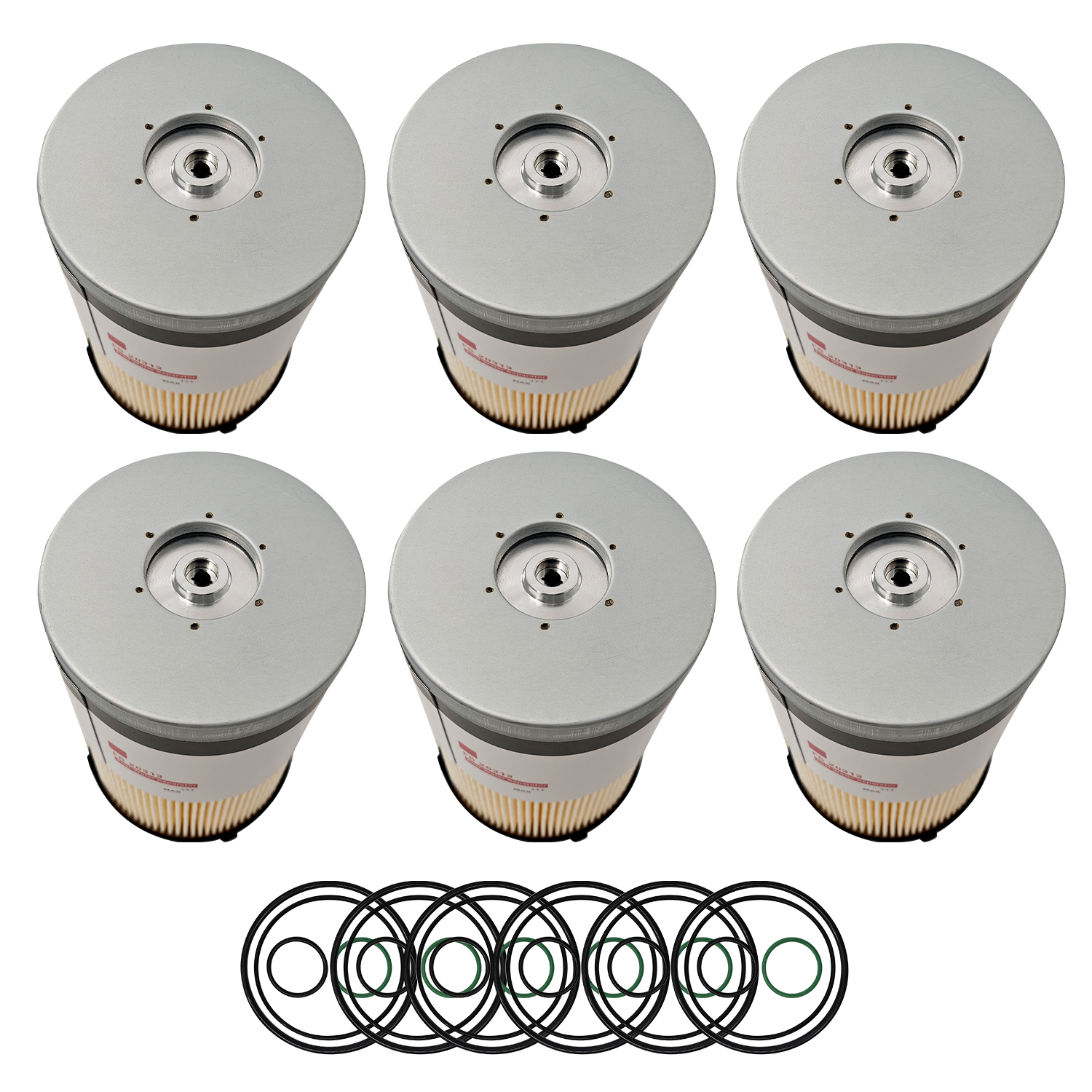 6pcs Fuel Water Separator Filter Replacement for Volvo D11 D13 D13TC, for Mack MP7 MP8 MP8
