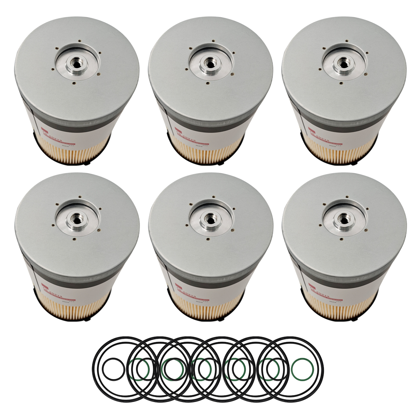 6pcs Fuel Water Separator Filter Replacement for Volvo D11 D13 D13TC, for Mack MP7 MP8 MP8