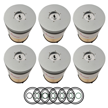 6pcs Fuel Water Separator Filter Replacement for Volvo D11 D13 D13TC, for Mack MP7 MP8 MP8