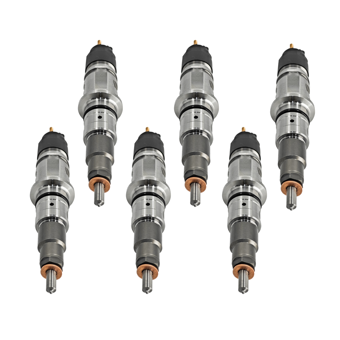 6PCS Fuel Injectors Compatible with Dodge Ram 2500 3500 4500 6.7L 2010-2018 for Cummins ISB6.7