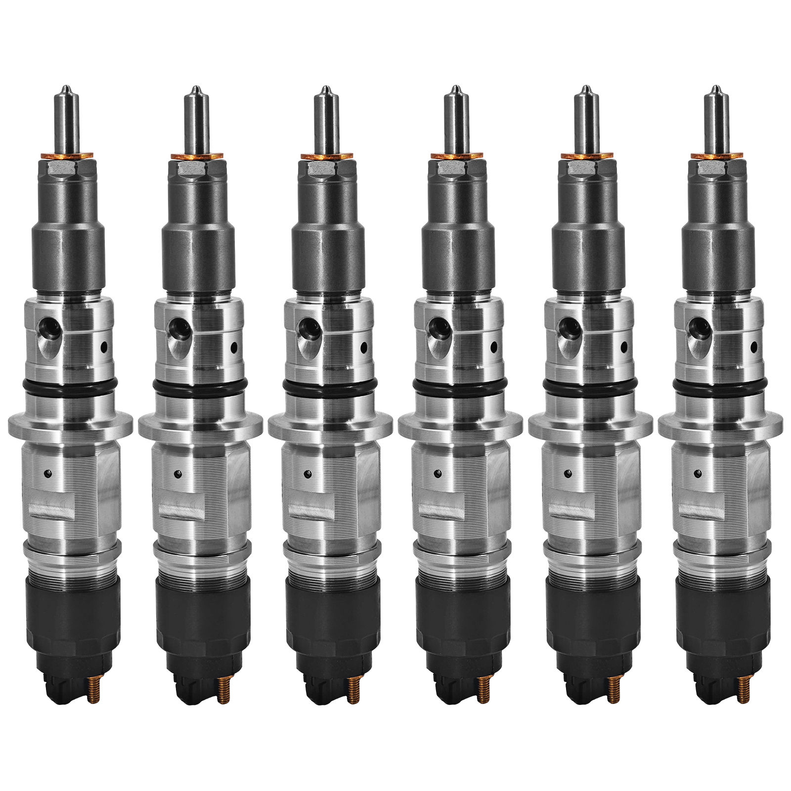 6Pcs Fuel Injector Fits for Dodge Cummins 6.7L | QSB 4.5L QSB ISB 6.7L for Ram 2500 3500 1500 700 4000 Freightliner Trucks Thomas School Bus# NO CORE