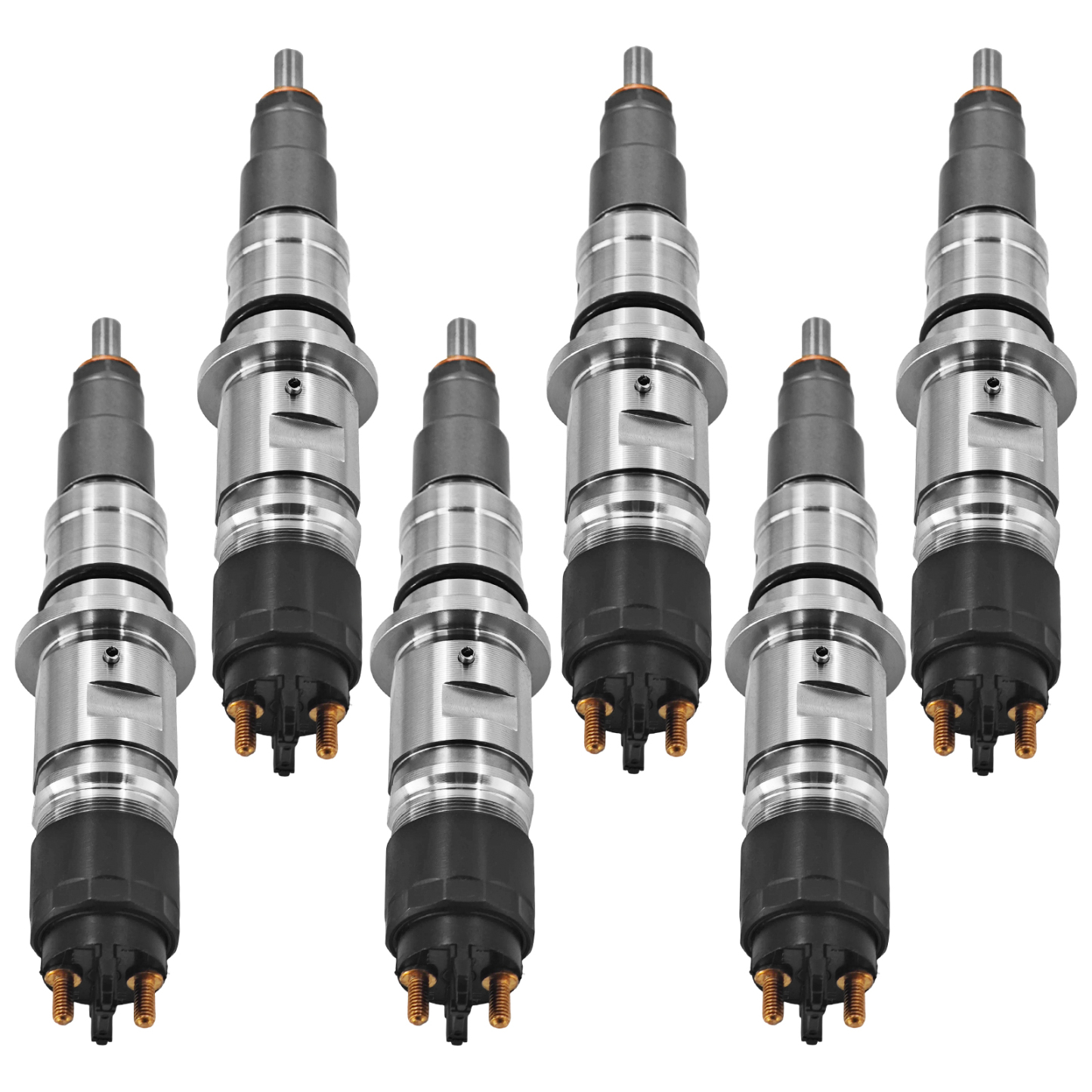 6Pcs Fuel Injector Fits for Dodge Cummins 6.7L | QSB 4.5L QSB ISB 6.7L for Ram 2500 3500 1500 700 4000 Freightliner Trucks Thomas School Bus# NO CORE