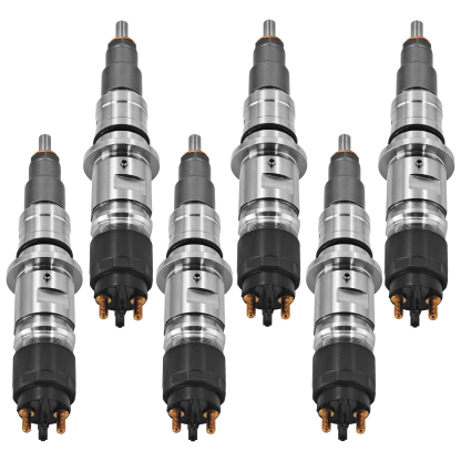 6Pcs Fuel Injector Fits for Dodge Cummins 6.7L | QSB 4.5L QSB ISB 6.7L for Ram 2500 3500 1500 700 4000 Freightliner Trucks Thomas School Bus# NO CORE