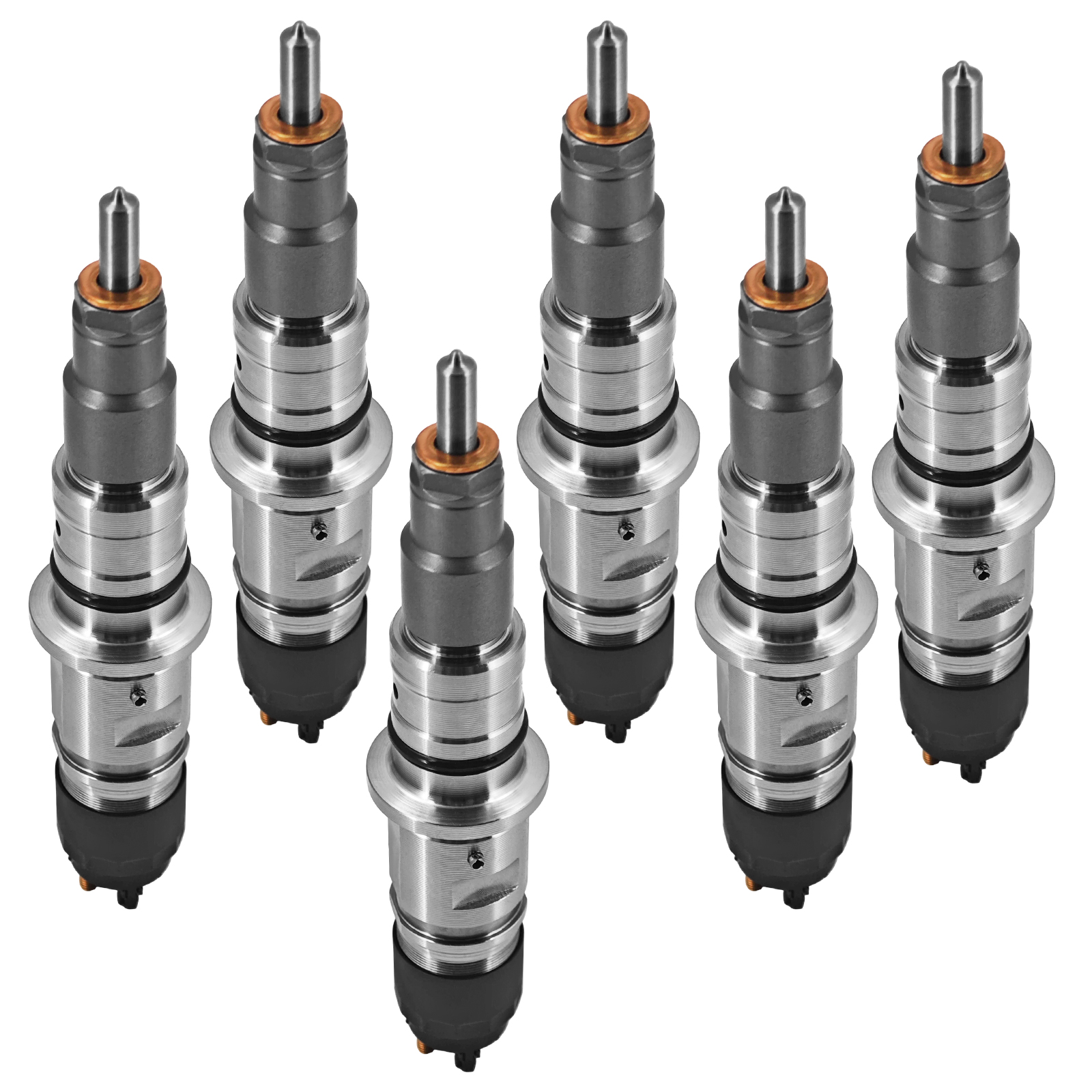 6Pcs Fuel Injector Fits for Dodge Cummins 6.7L | QSB 4.5L QSB ISB 6.7L for Ram 2500 3500 1500 700 4000 Freightliner Trucks Thomas School Bus# NO CORE