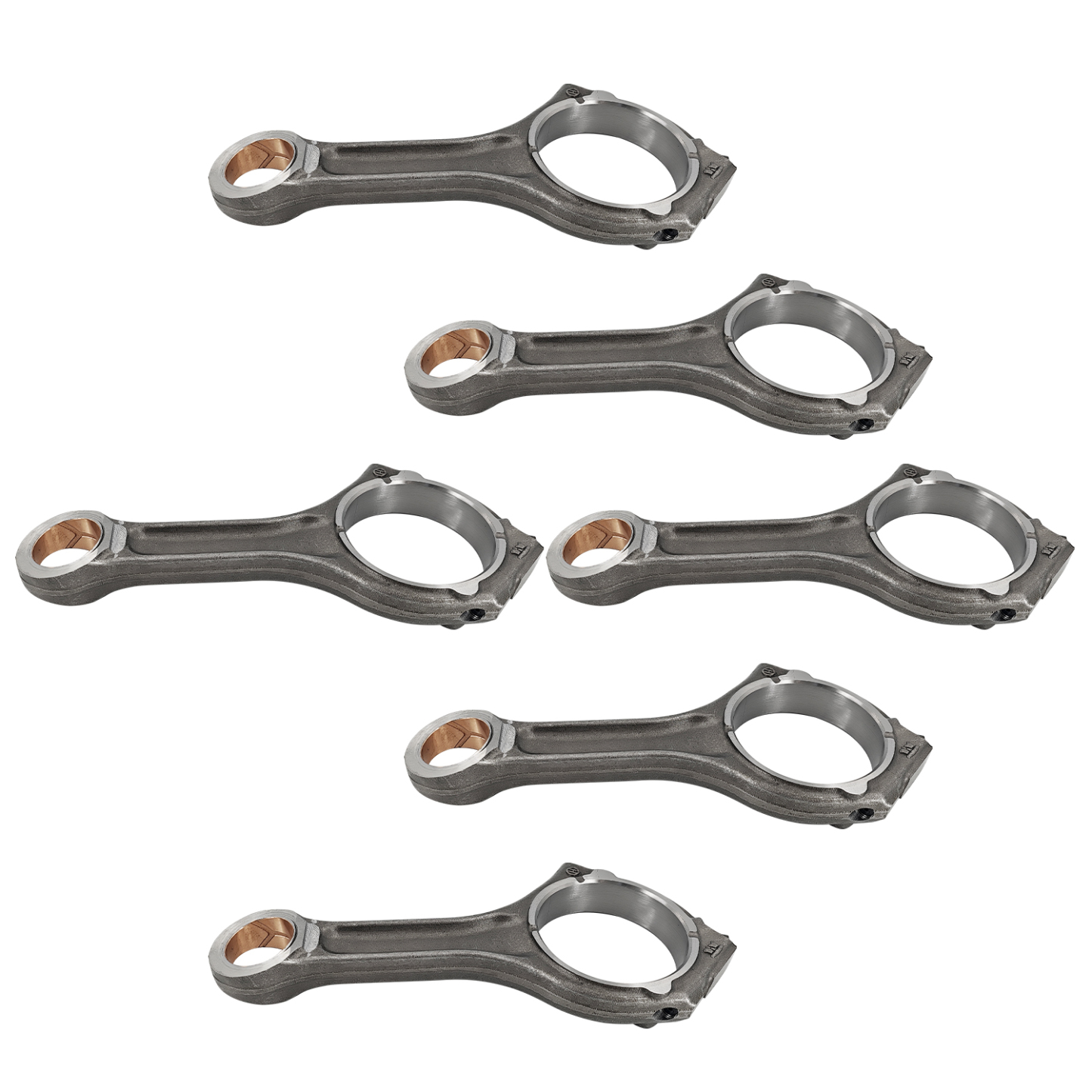 6 Connecting Rods for 2014-2018 Jeep Grand Cherokee RAM 1500 3.0L V6 EcoDiesel