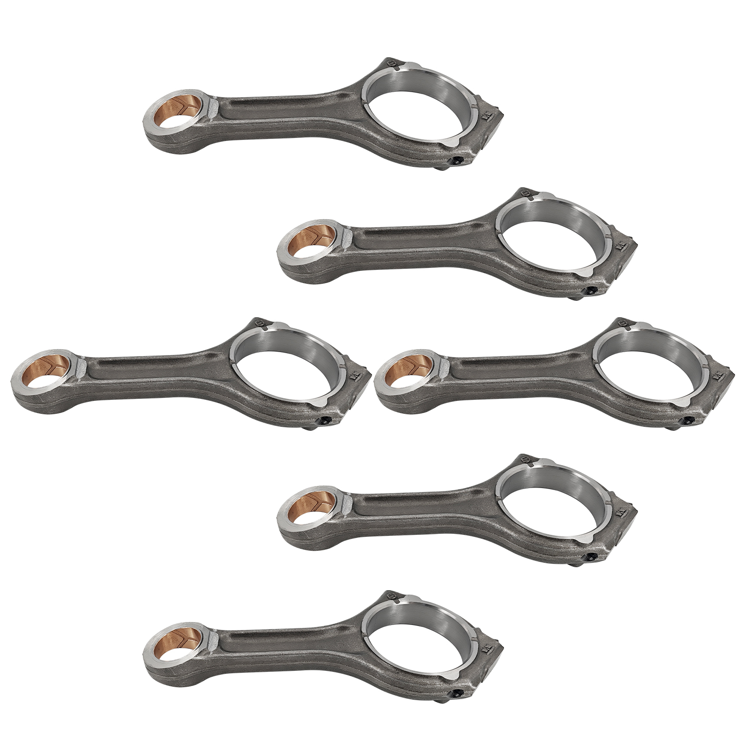 6 Connecting Rods for 2014-2018 Jeep Grand Cherokee RAM 1500 3.0L V6 EcoDiesel