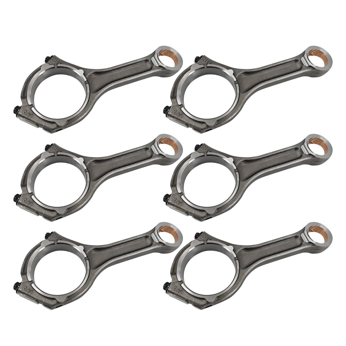 6 Connecting Rods for 2014-2018 Jeep Grand Cherokee RAM 1500 3.0L V6 EcoDiesel